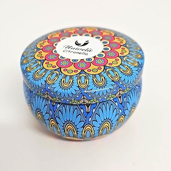 Univela Scented Citronella Candles Handcrafted Natural Soy Wax Table Top (NOB) - Picture 4 of 10